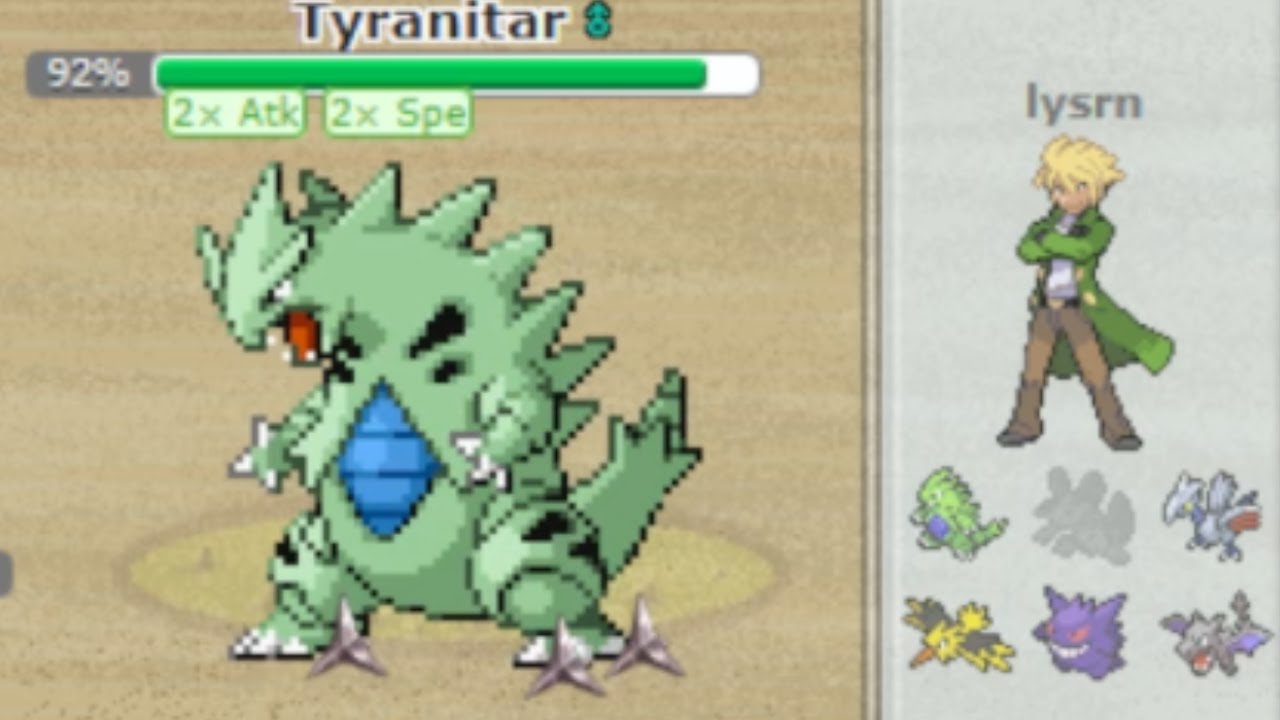 2x Attack And Speed Tyranitar