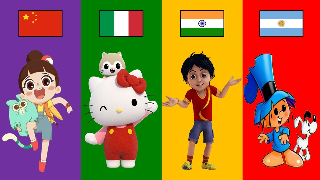 Cartoons From Different Countries | Pt.21