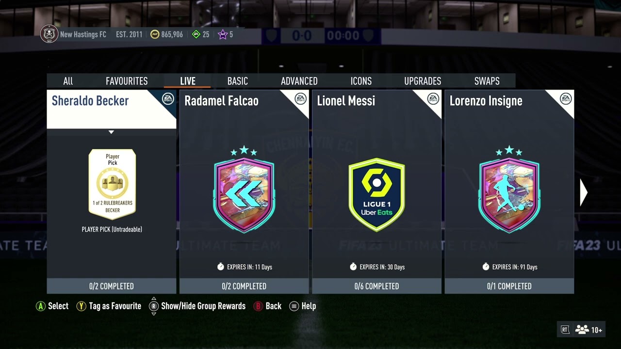 Sheraldo Becker Rulebreakers SBC FIFA 23
