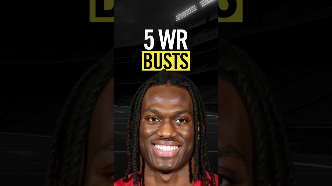 Do NOT Draft These 5 WR Busts
