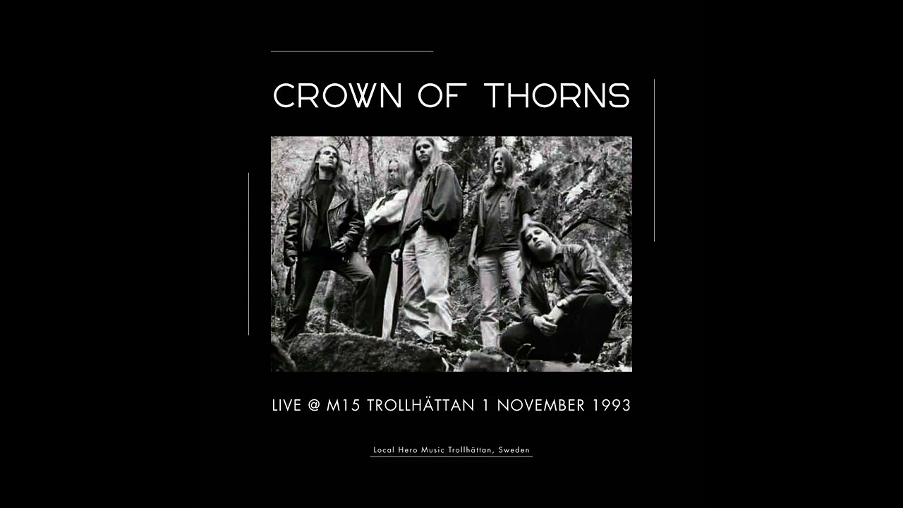 Crown Of Thorns - Forever Heaven Gone + I Crawl (Live @ M15 Trollhättan Sweden 1993)