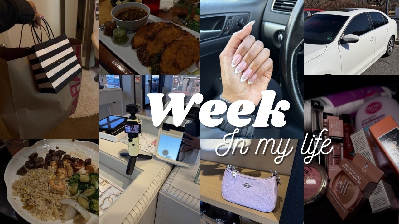 VLOG | new camera ✰ shopping haul ✰ nail apt ✰ taco tuesday ✰ car tinted
