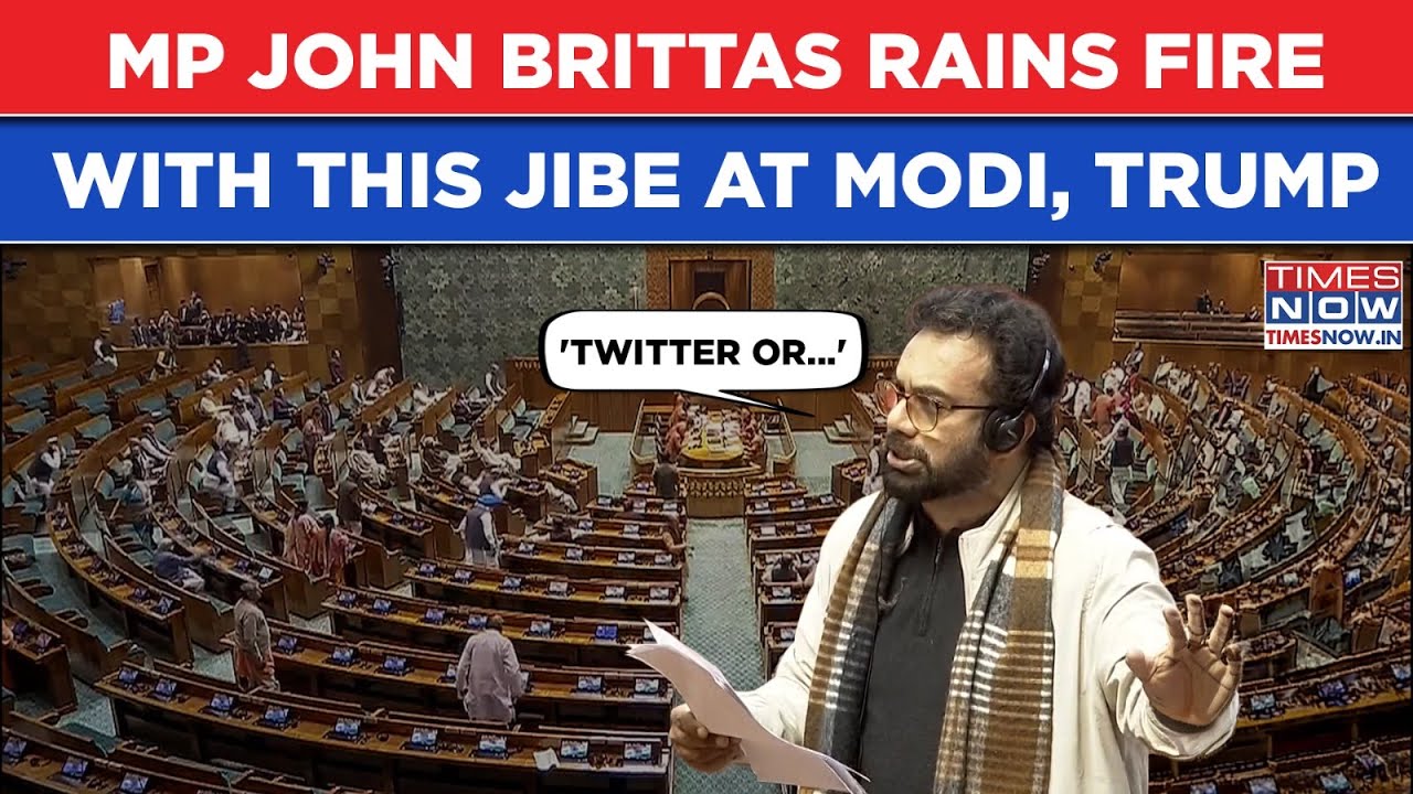MP John Brittas Targets Modi Directly With Jibe At Trump, PM's 'India, US Deal' Announcement? Watch