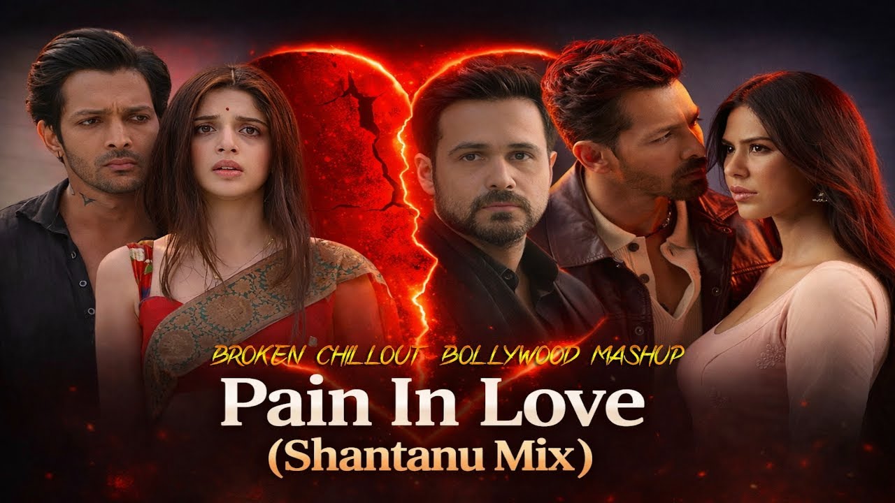 Pain in Love 💔 | Broken Chillout Bollywood Mashup | Arijit Singh, KK | Sanam Teri Kasam x Mera Hua