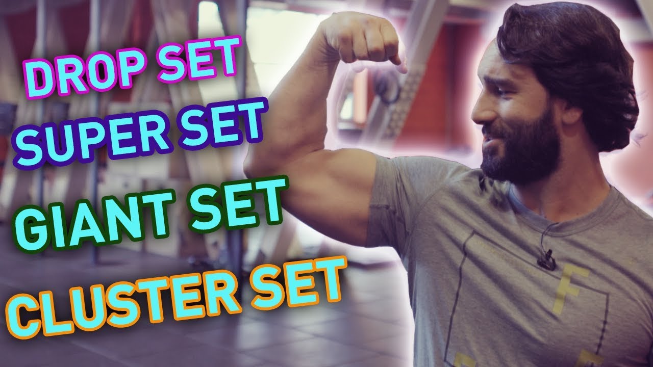 MAIS INTENSIDADE! - Drop Set, Super-Set, Giant Set & Cluster Set!