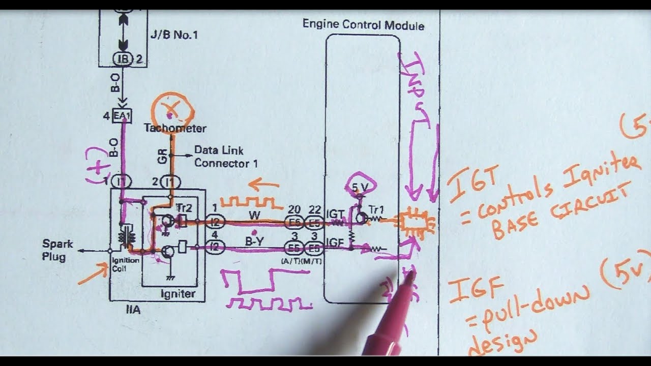 Ignition System Operation & Testing - (No Spark Toyota Celica)-Part 1