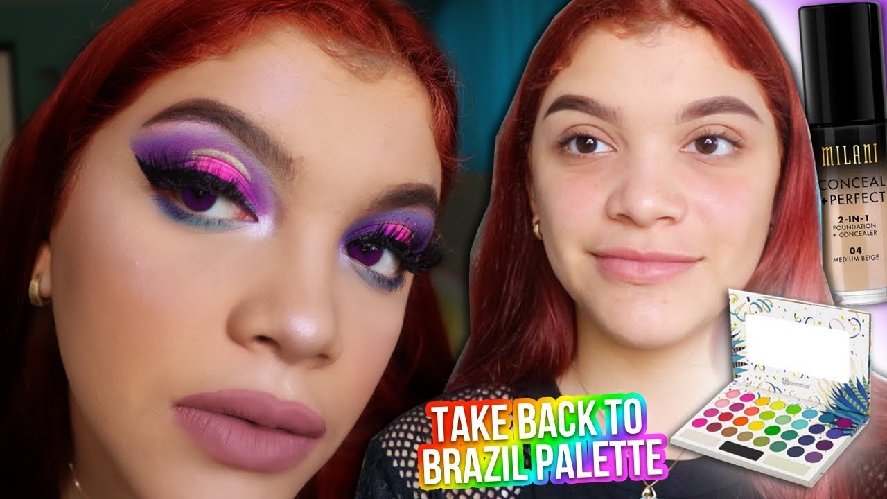 TRANSFORMACION EXTREMA | LOOK DE OJOS COLORIDOS PARA FESTIVAL | Karla Valentina