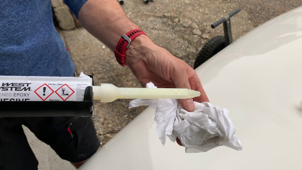 Rooster How To   Laser Gunwale Repair with West 610