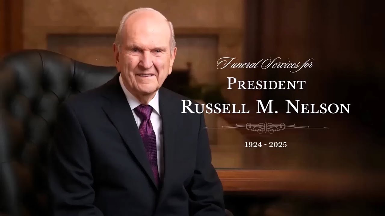 Funeral del presidente Russell M  Nelson