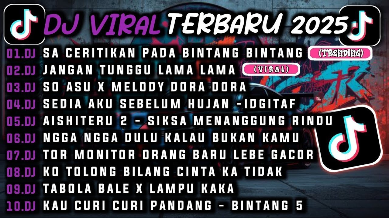 DJ TIKTOK TERBARU 2026🎵DJ JAUH KO PERGI - SA CERITAKAN PADA BINTANG🎵DJ JANGAN TUNGGU LAMA LAMA