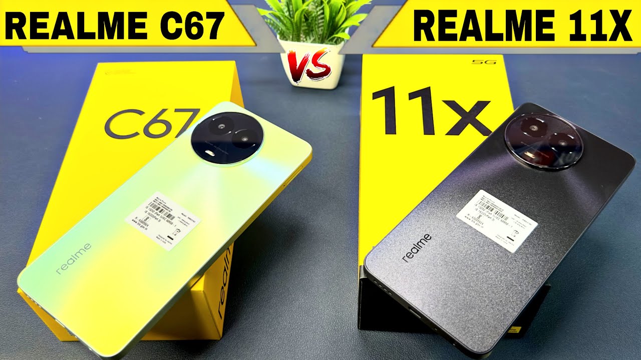 Realme C67 5G 🆚 Realme 11X 5G 🆚 Unboxing & Comparison ⚡ Camera & Price