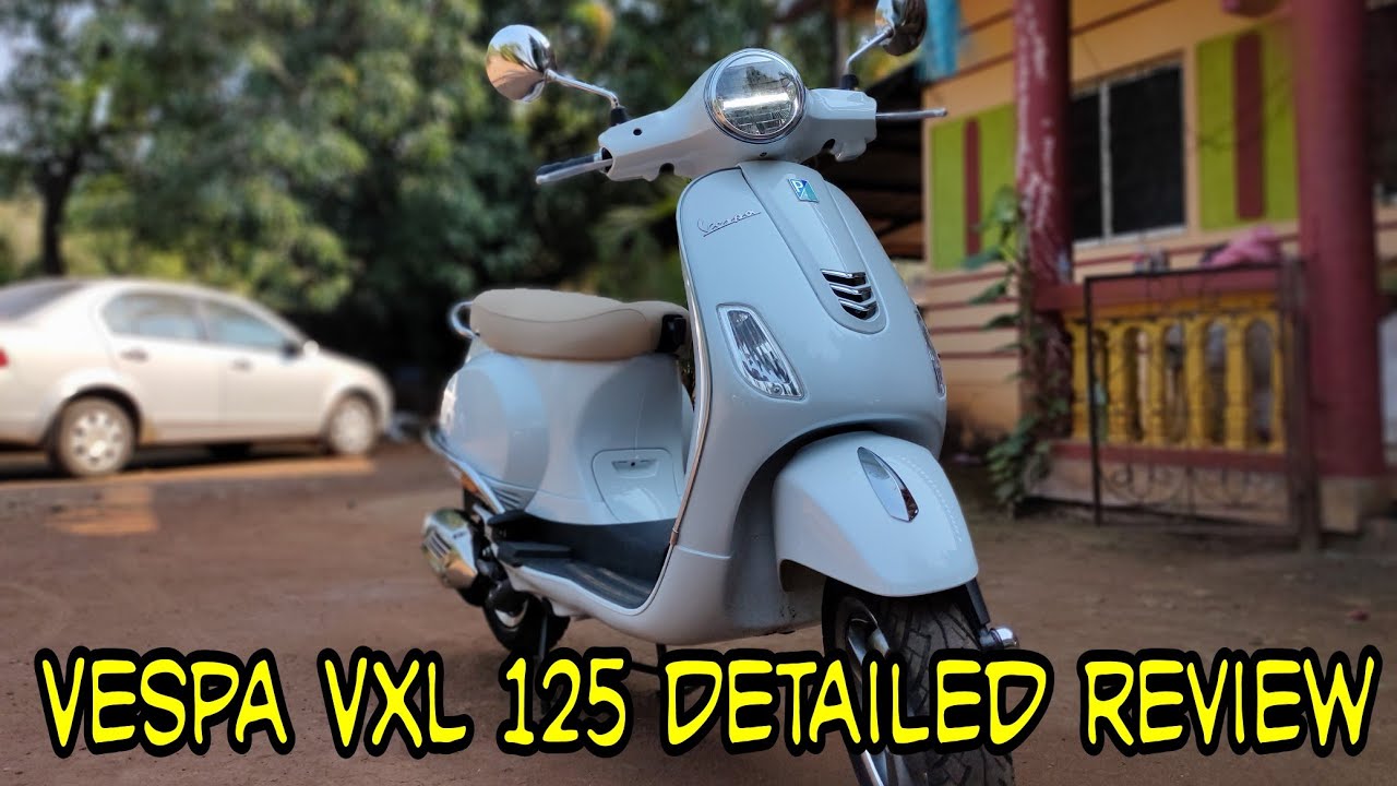 piaggio vespa VXL 125 detailed Review