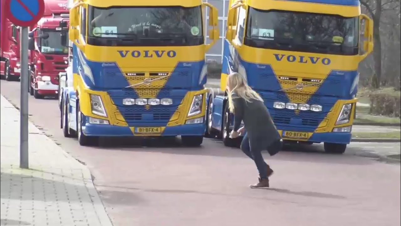 Reverse Video MOBIL TRUK, Truk kontiner, VOLVO, SCANIA, MITSUBHISI, TOYOTA, SUZUKI, MERCEDES BENS