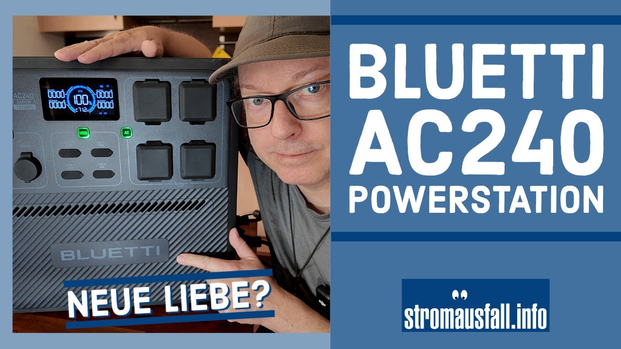 Bluetti AC240 Powerstation | staub- und wasserdicht, aber auch gut?