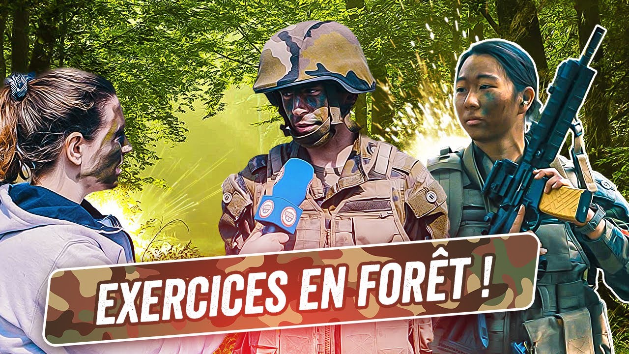 Au cœur d’un exercice avec les élèves-officiers de l’EMAC