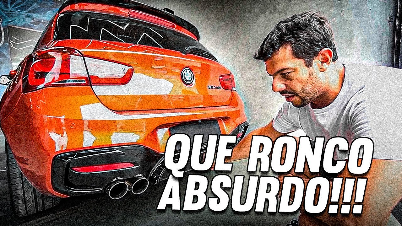 AGORA SIM UM RONCO DIGNO PARA ESSE MONSTRO!😈BMW M140 stage 2 - 