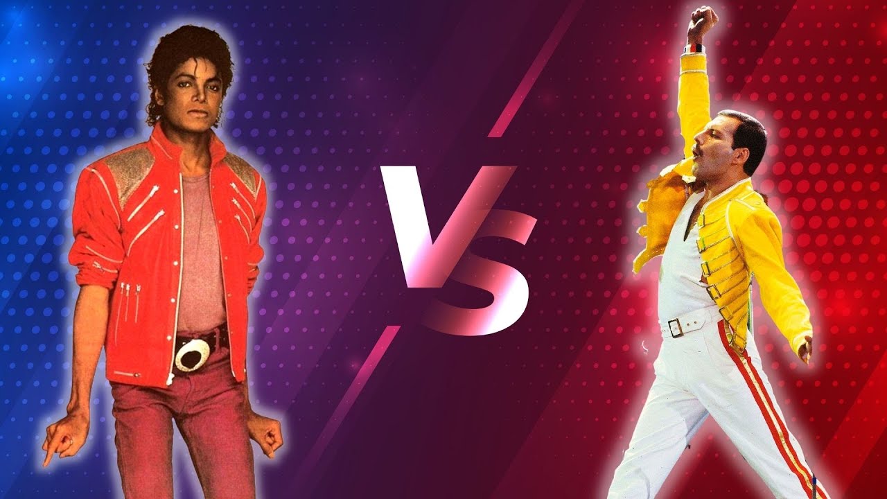 MICHAEL JACKSON E FREDDIE MERCURY