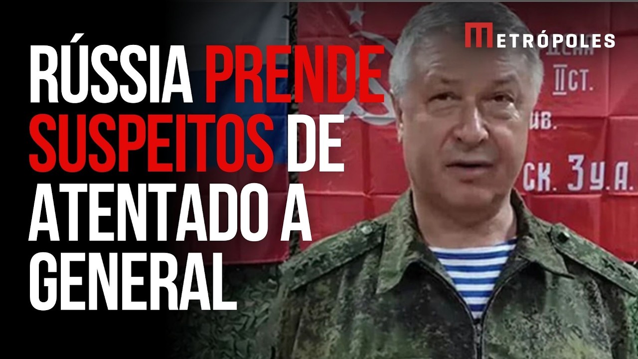 Rússia prende suspeitos de atentado a general diretor de Inteligência