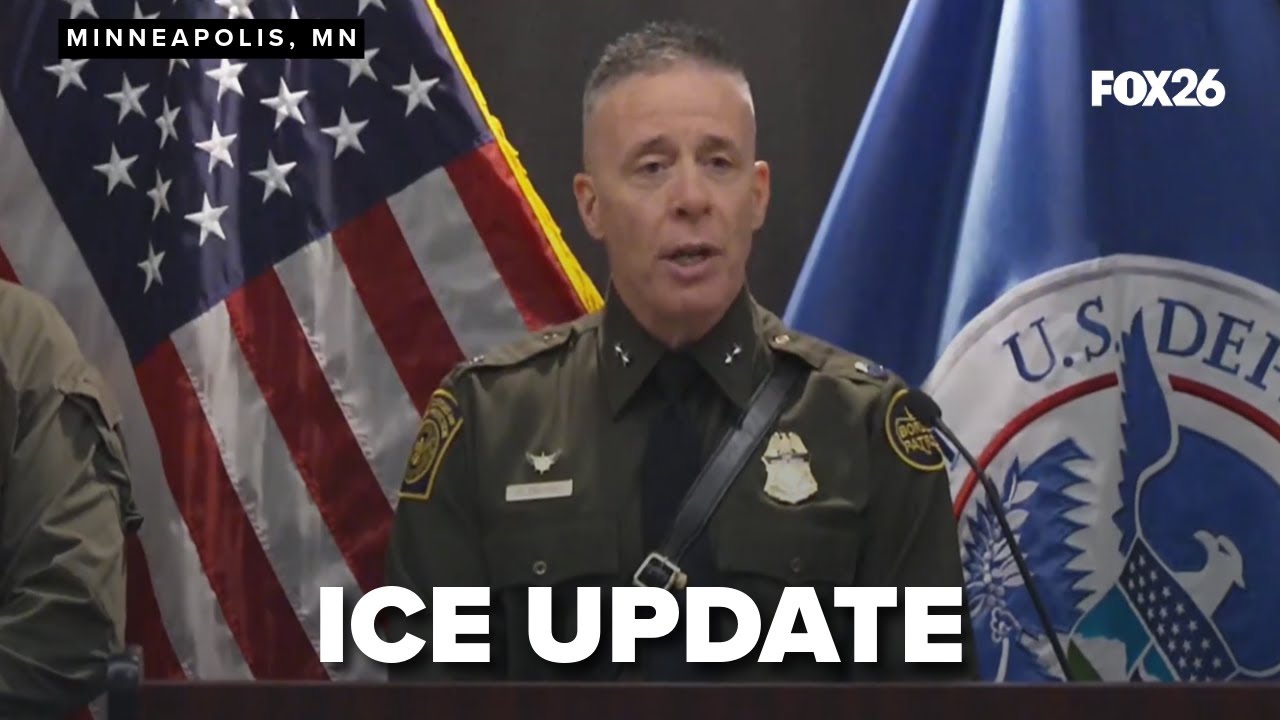 Border Patrol Commander provides an update on ICE operations in Minneapolis