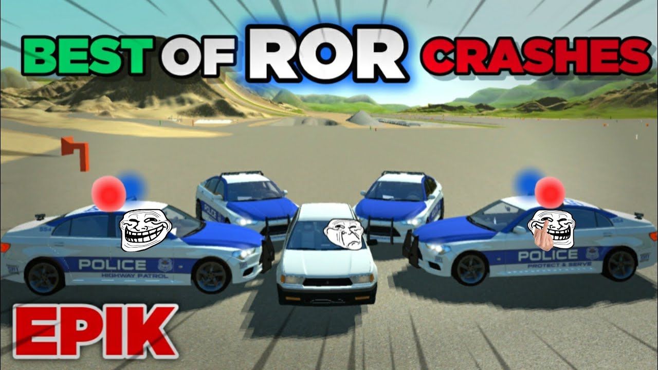 MORE EPIK ROR CRASHES!!! || Rigs Of Rods || Adrothebadshah