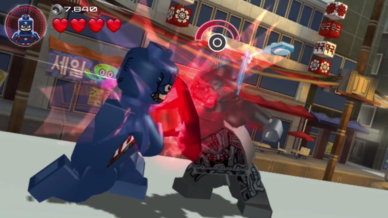 Lego Marvel’s Avengers (PS Vita/3DS/Mobile) Seoul Chase - Free Play