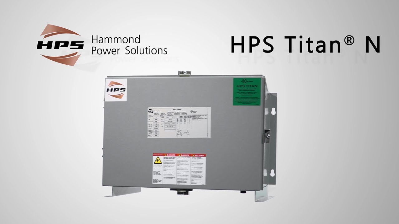 HPS Titan N- Encapsulated Transformer for Hazardous Locations