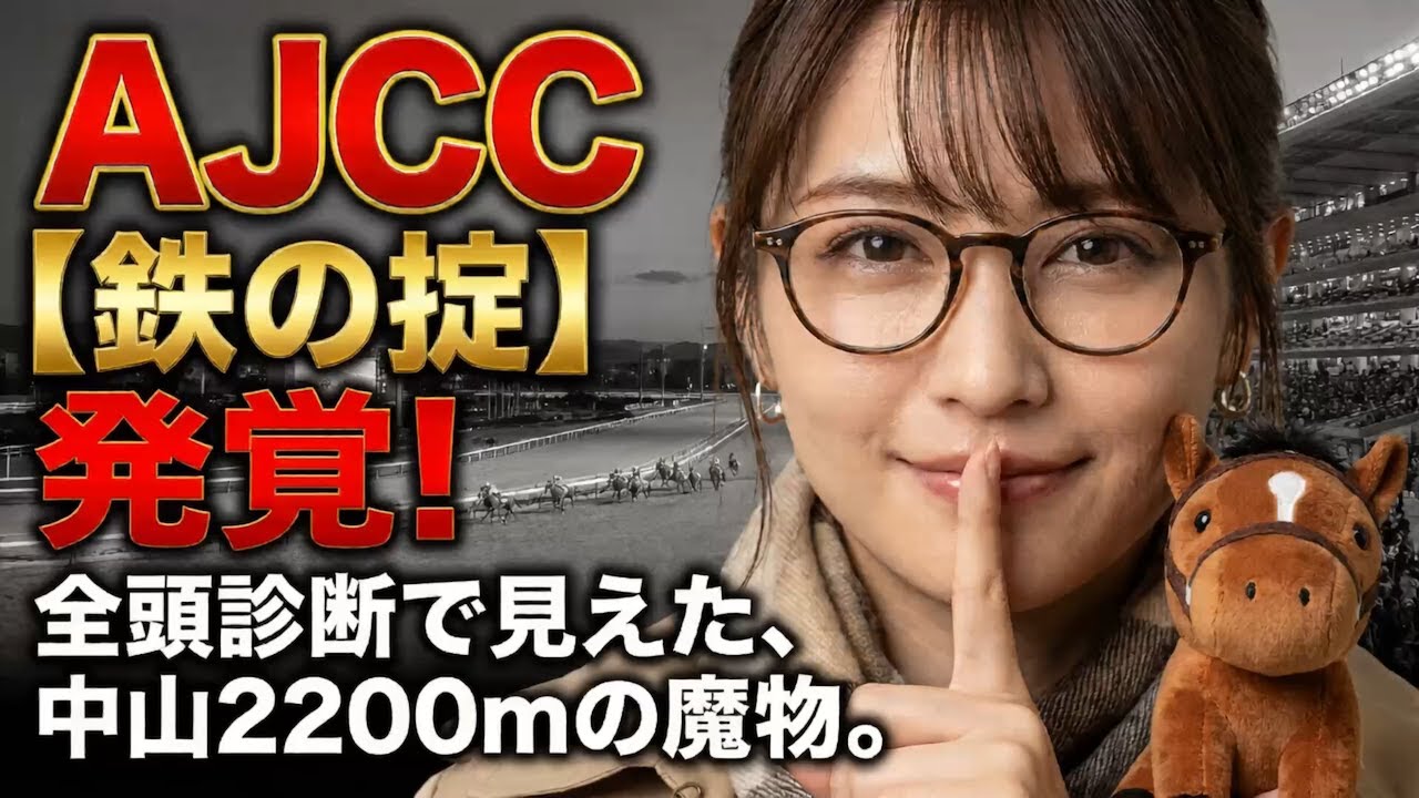 【知らないと損】 99%が知らない AJCCの鉄の掟。20年続く衝撃の事実 と絶対王者の正体を完全解説  #競馬研究 #予想 #雑学 #解説 #そうだ