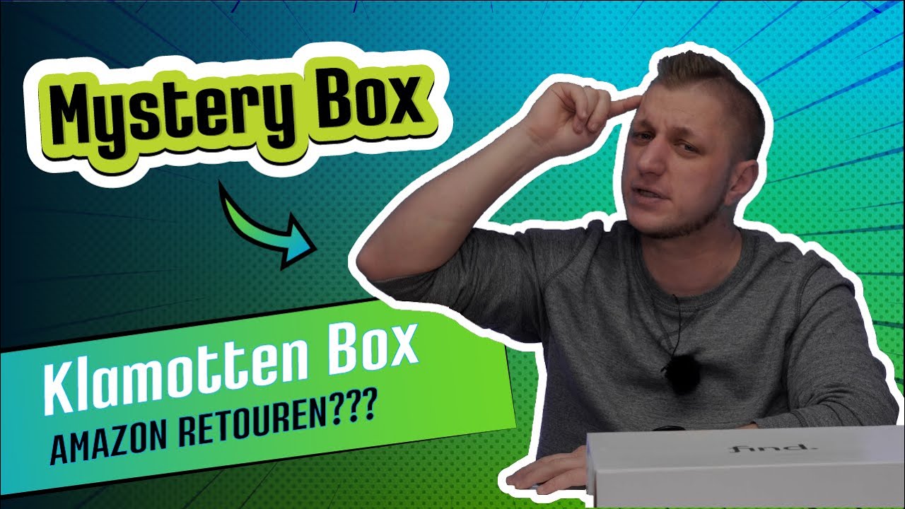 Klamotten Amazon Retouren Mystery Box [4K] Kleidung Find