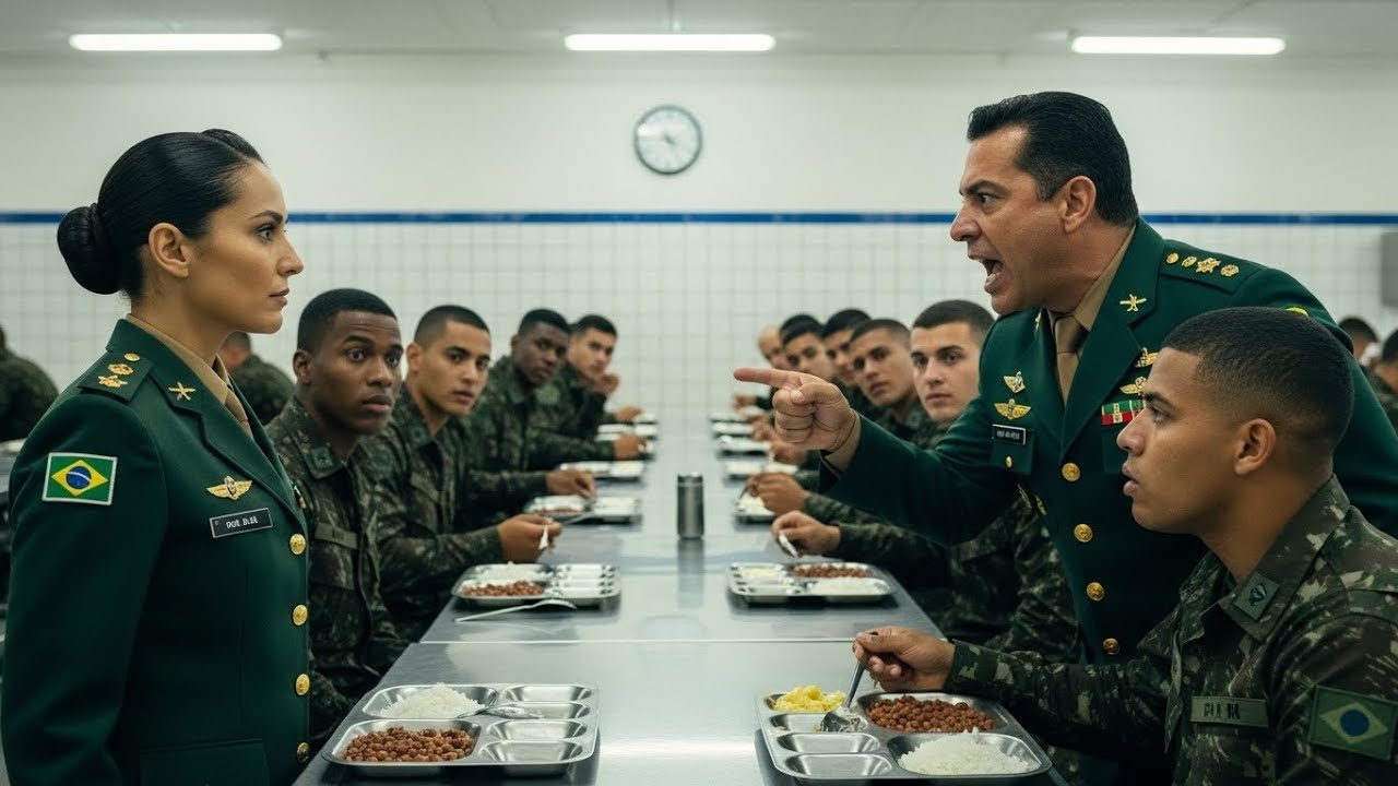 “Mulher não come aqui!” Capitão humilha General disfarçada — recebe prisão perpétua