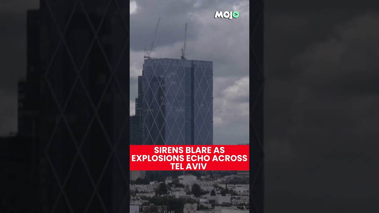 VIRAL | Iran Israel US War | Sirens Blare Amidst Explosion Echos Across Tel Aviv