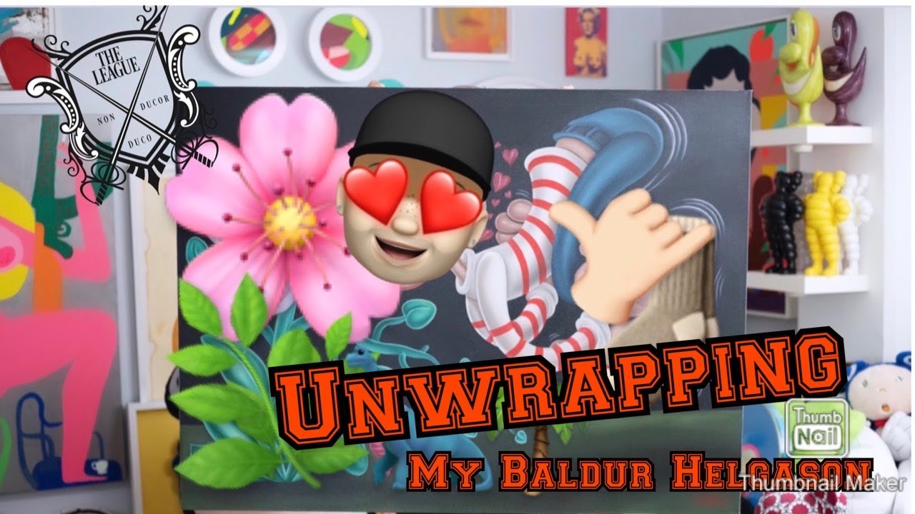 A League OTO Unwrapping - My First Baldur Helgason Painting.