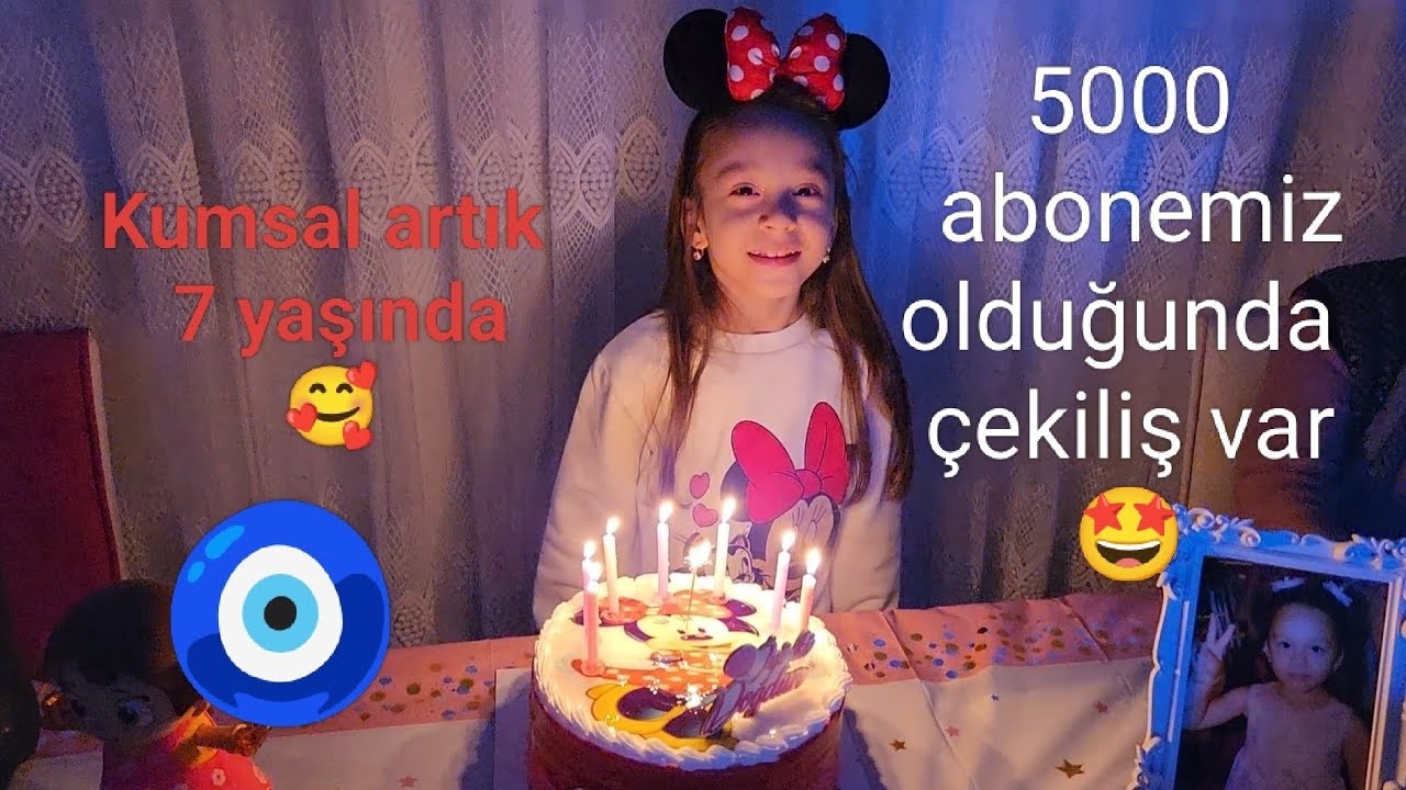 KUMSAL 7 YAŞINDA 🥰 DUYMAYAN KALMASIN 😁 