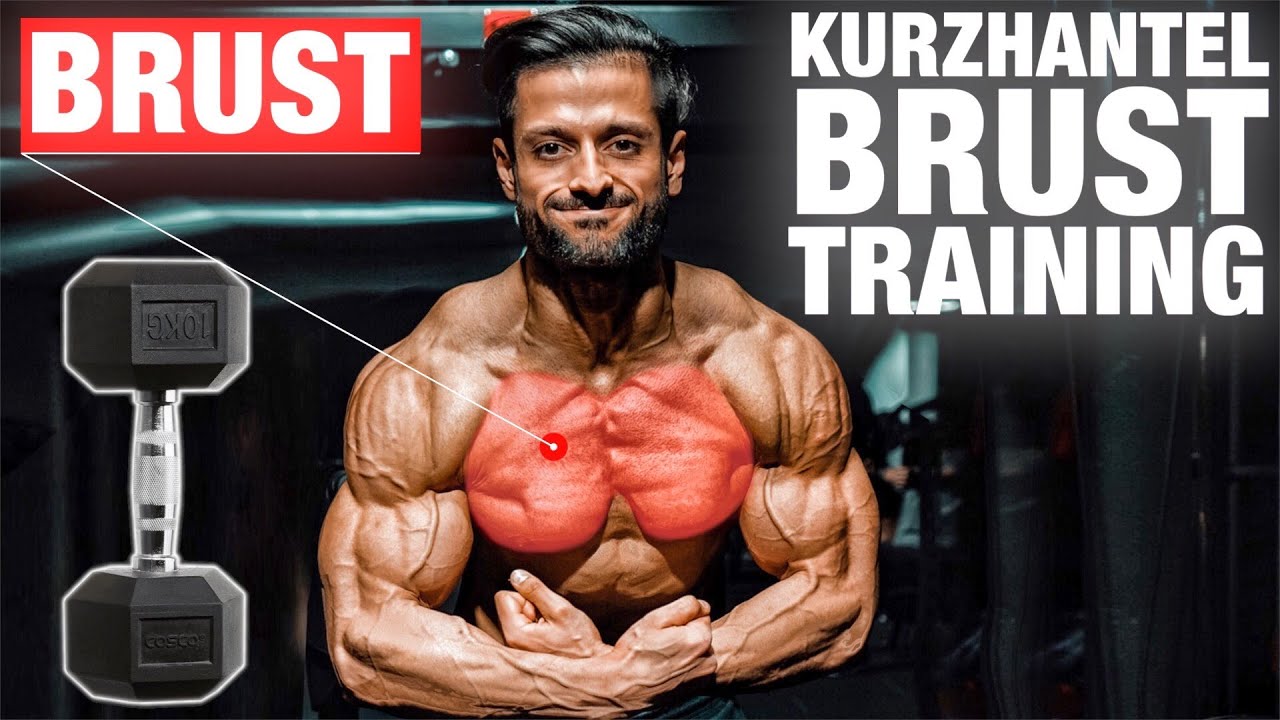 Die BESTEN Brust Kurzhantel Übungen | Training zu Hause