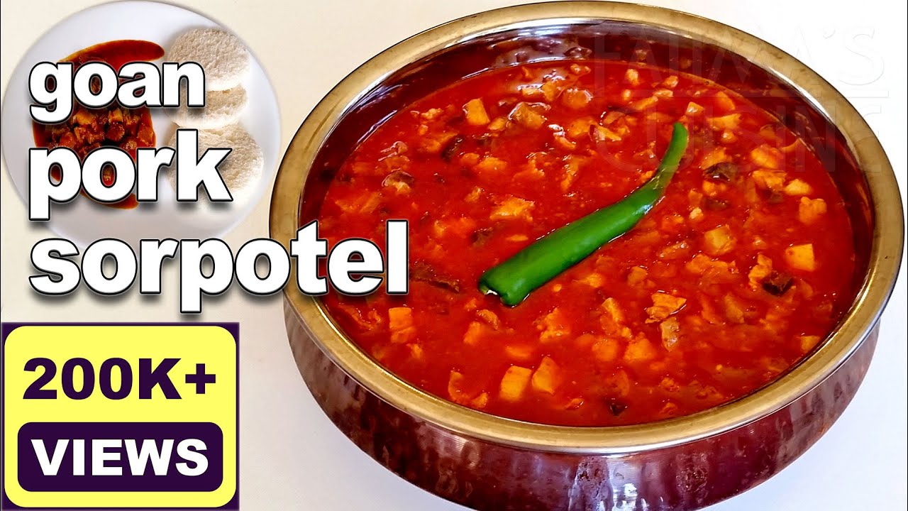 Goan Sorpotel Recipe | Goan Pork Sorpotel Recipe | Delicious Goan Pork Curry | Goan Food Recipes
