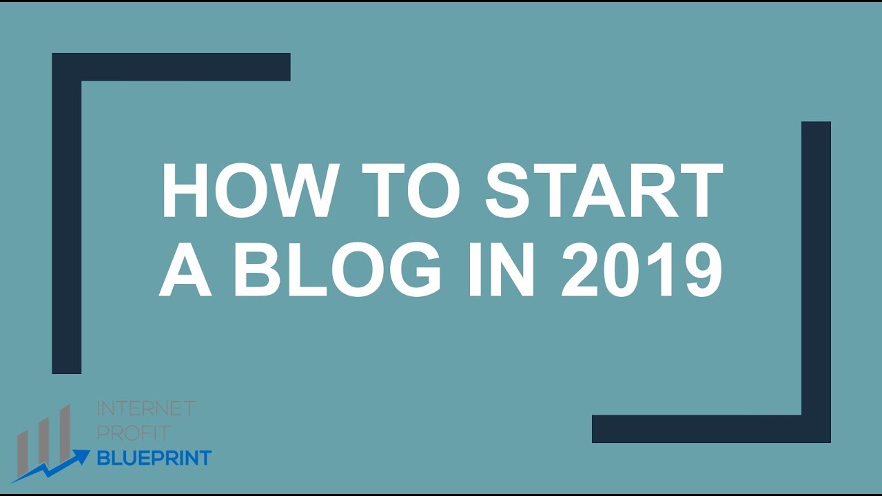 How To Start A Blog In 2019 - Easy Guide