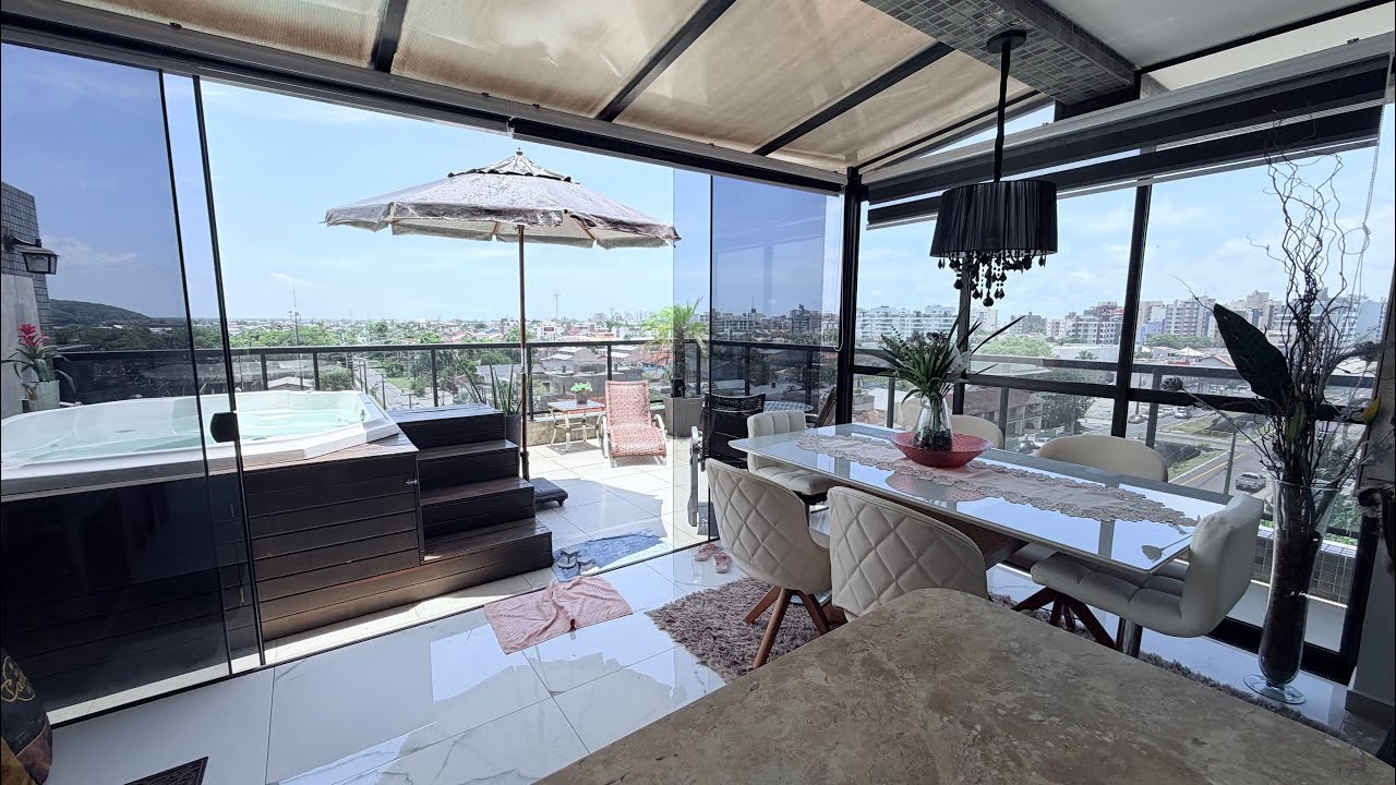 COBERTURA DUPLEX COM VISTA EXTRAORDINÁRIA  DE CAIOBÁ | MATINHOS | LITORAL DO PARANÁ