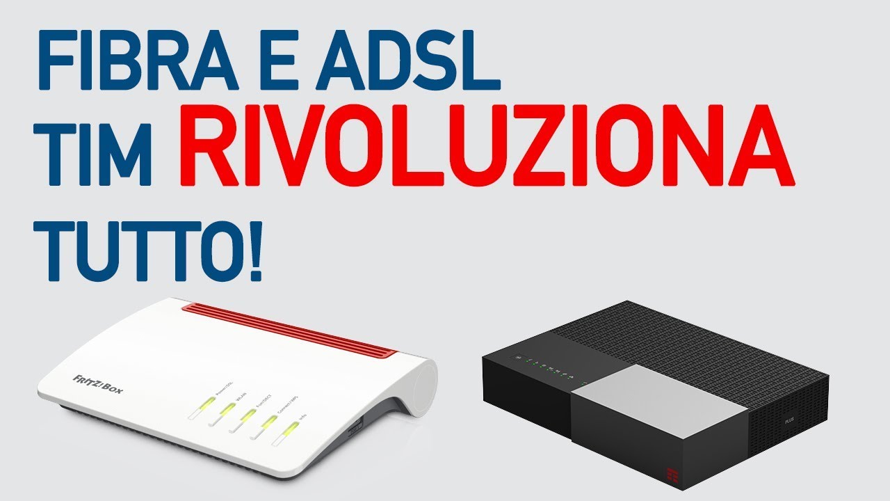 TIM "rivoluziona" gli abbonamenti FIBRA e ADSL, ecco cosa cambia!