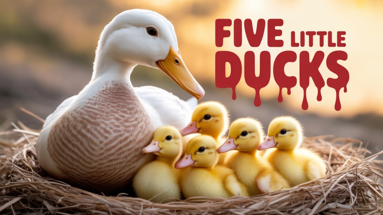 Five Little Ducks Journey Home! | A Fun Counting Song for Kids | Wobble Wow!