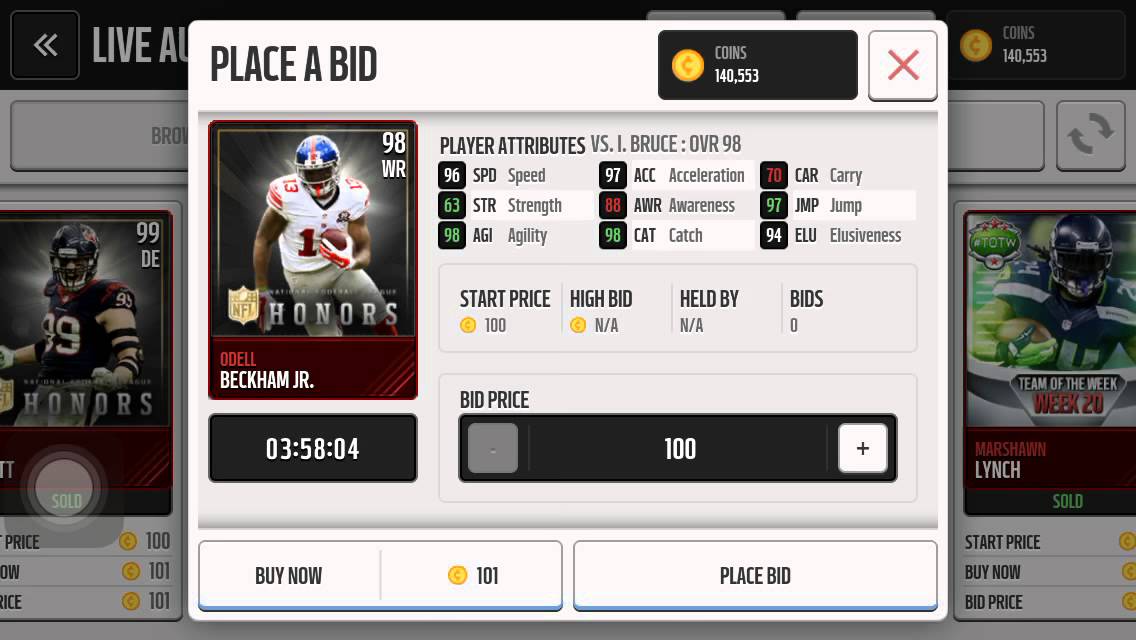 How to snipe players in Madden Mobile