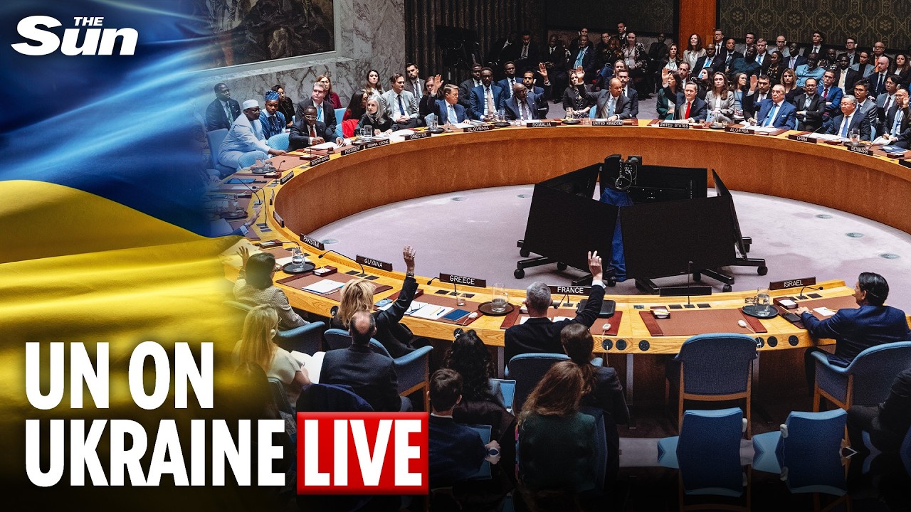 LIVE: UN Security Council convenes for high-level briefing on 4th anniversary of Ukraine war