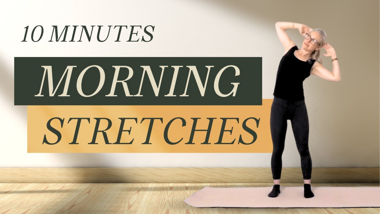 10 MIN MORNING STRETCHES || Quick Standing Pilates Routine