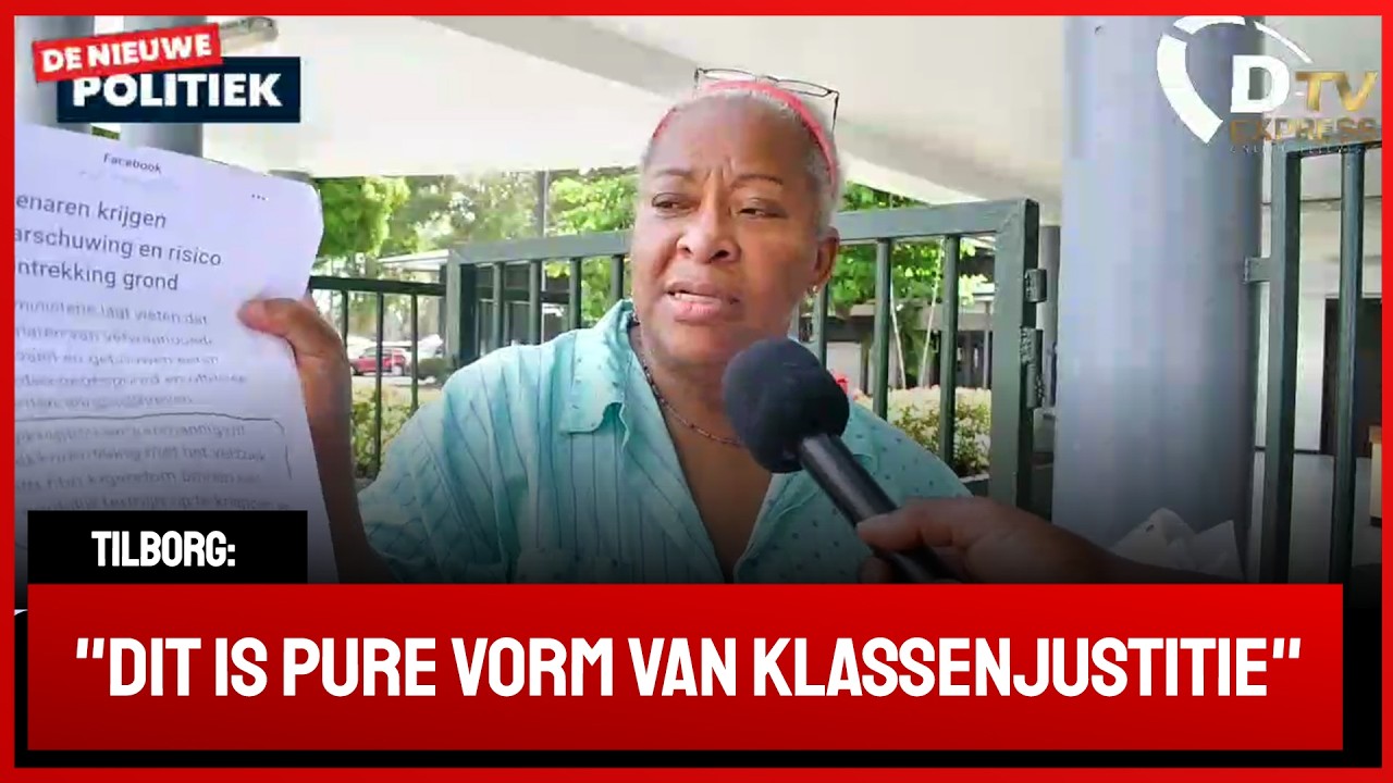 🚀 De Nieuwe Politiek Live • Judith Tilburg protesteert bij De Nationale Assemblee (Suriname)
