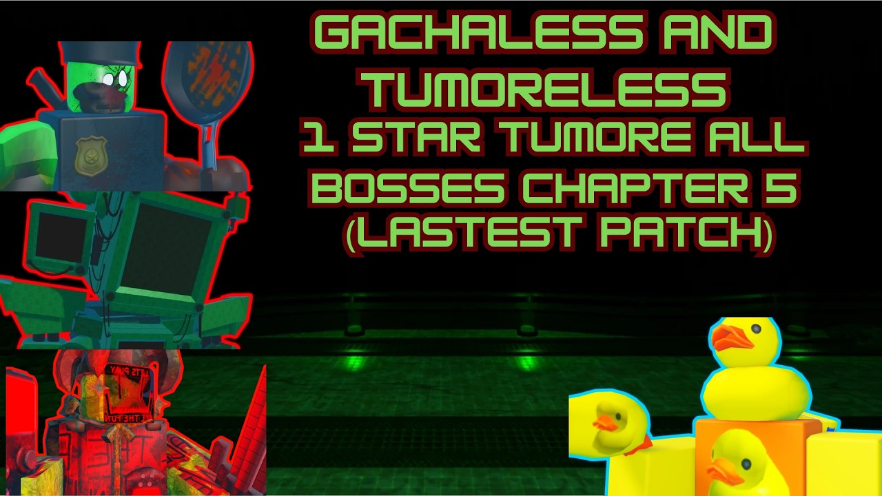 (Gachaless and Tumoredless) Undead Cation Tumore 1 Star all Bosses | The Battle Bricks