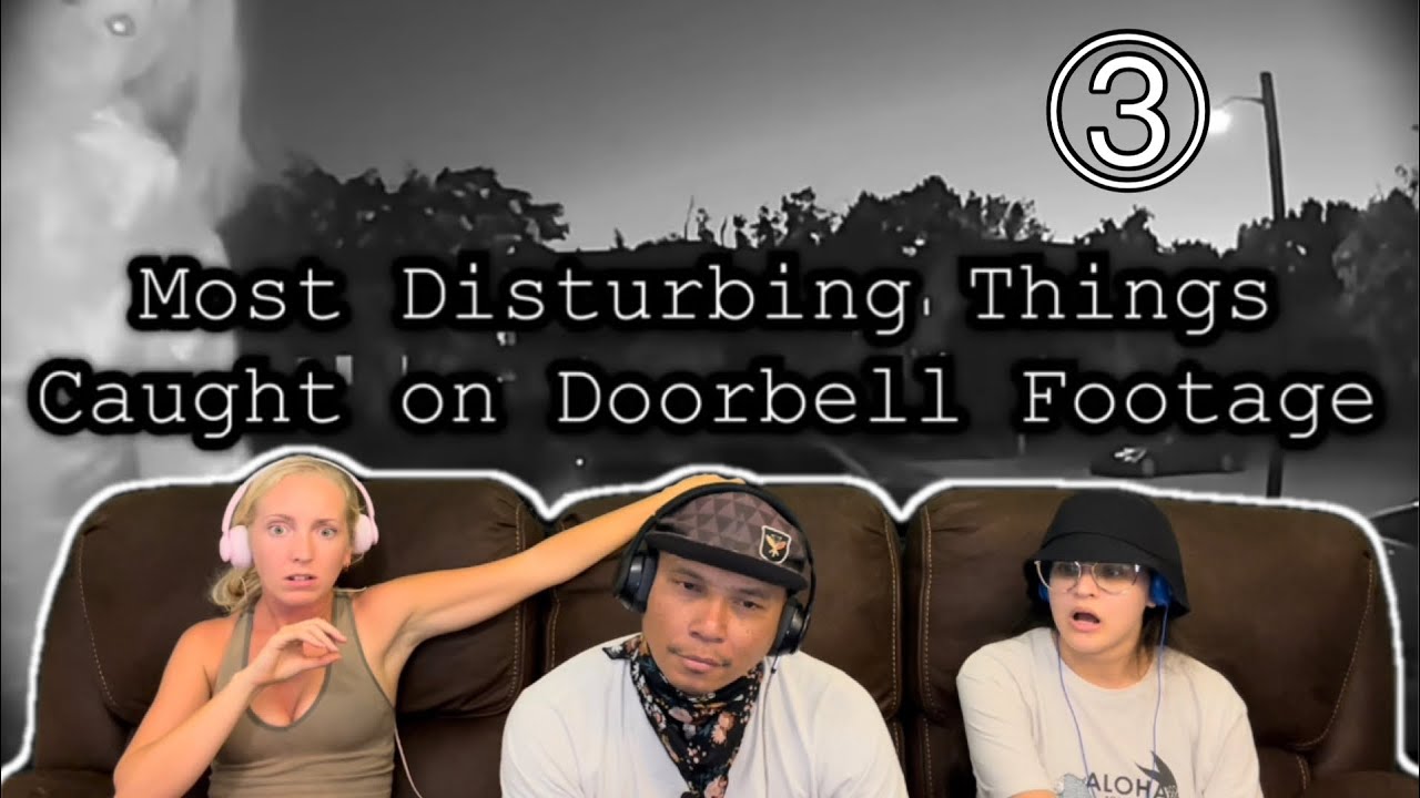 Most Disturbing Things Caught on Doorbell Footage 3 - Reaction!
