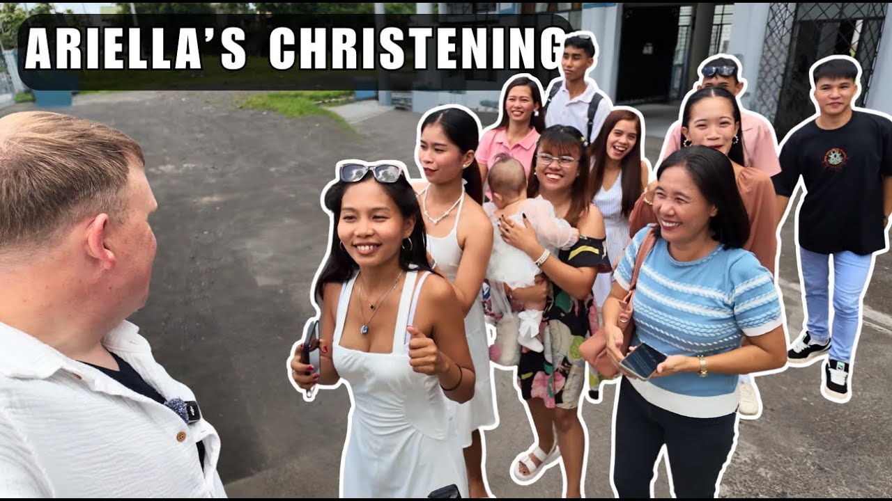 Our Half-Filipino Baby's Baptismal (welcoming her to the christian world)