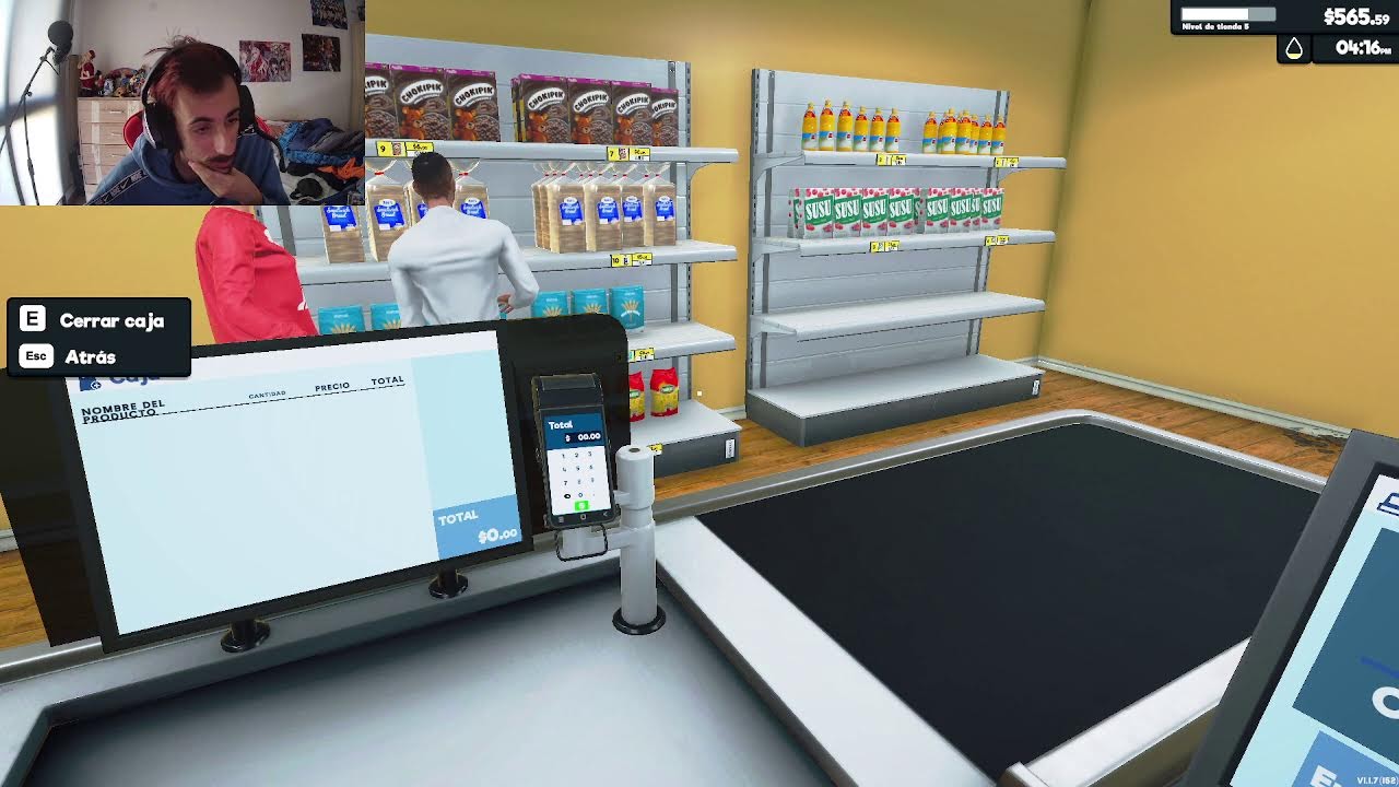 SUPERMARKET SIMULATOR CON SEGUIDORES