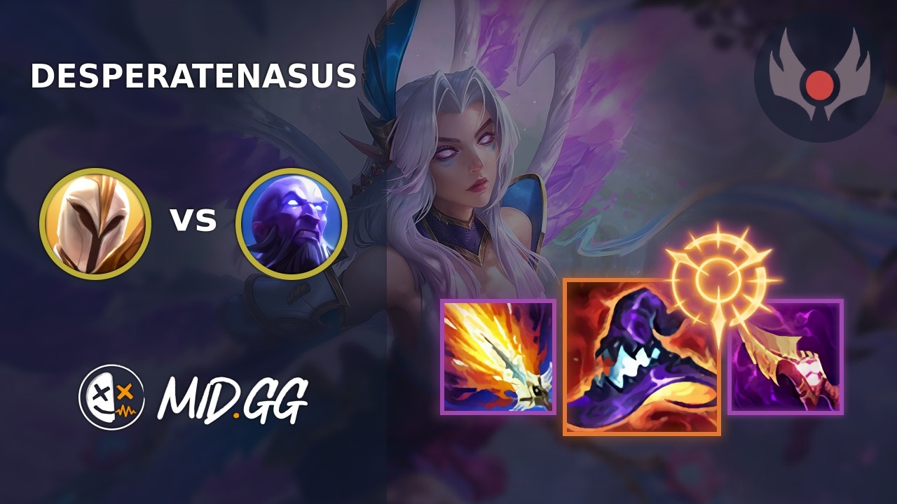 MID.GG: [ DesperateNasus ] Kayle MID vs Ryze | EUW GRANDMASTER | LOL Season 2026
