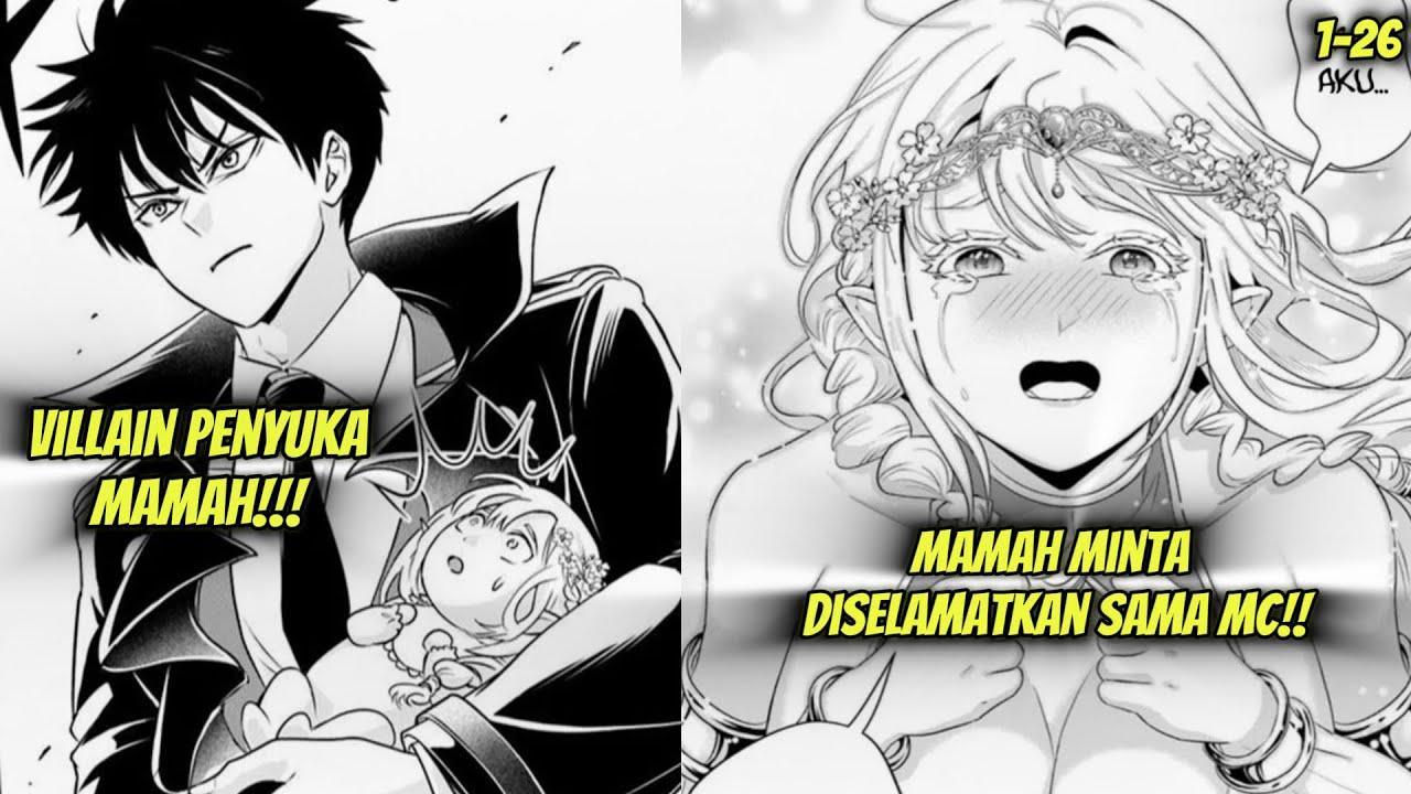 MC Masuk Game Jadi Villain, Dia Malah Menyelamatkan Semua Mama Heroine dari Bad Ending! | Alur Manga
