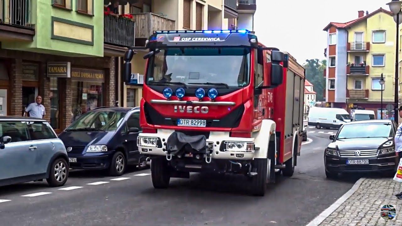 █▬█ █ ▀█▀  Dojazd Alarmowy Zastępów 571[D]22 z JRG Trzebnica & 577[D]45 z OSP Cerekwica i Policji