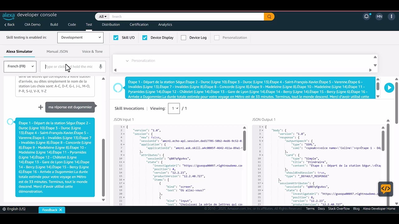 Oracle Intelligent Advisor - Alexa Chat with Me